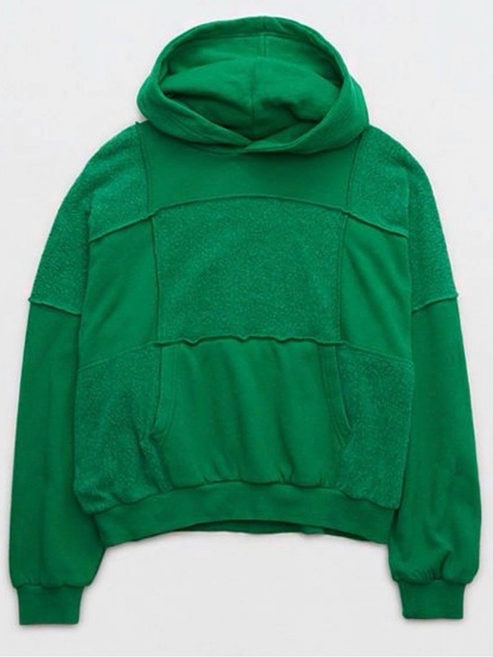aerie Sweaters - Aerie Green cropped hoodie